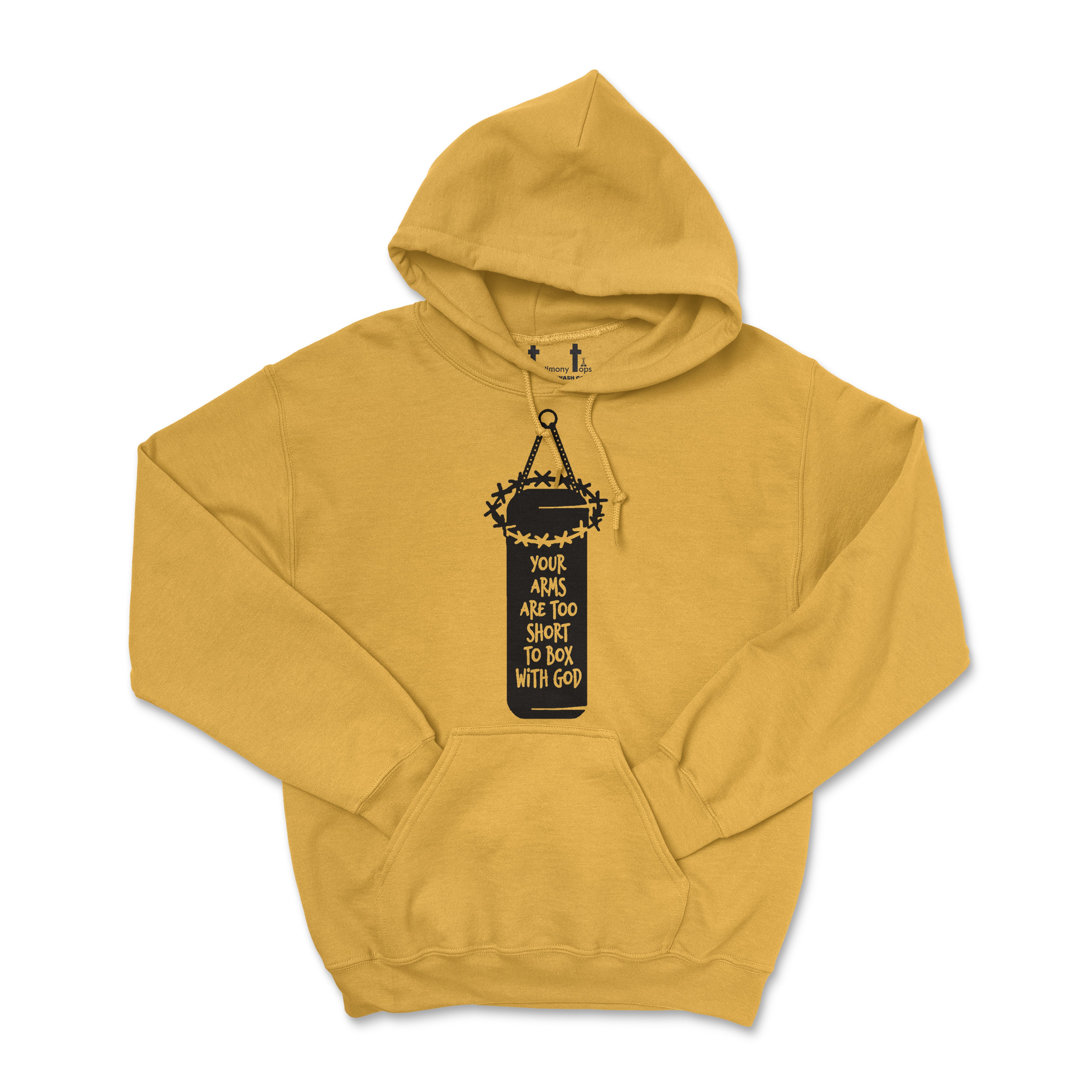 YOU CAN'T FIGHT GOD (UNISEX FIT) HOODIE. 30% OFF FOR A LIMITED TIME