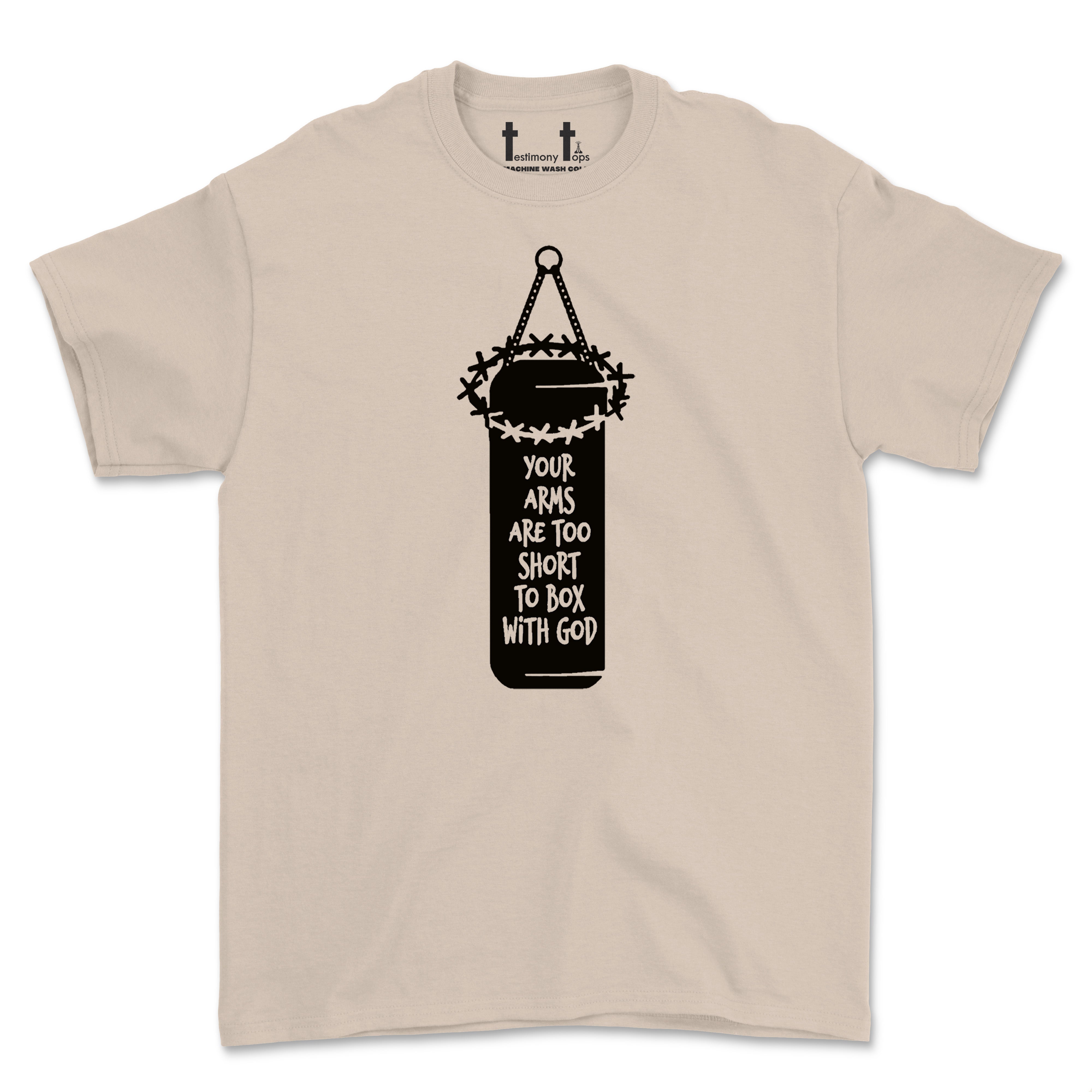 YOU CAN'T FIGHT GOD (UNISEX FIT) TEE. 50% OFF FOR A LIMITED TIME