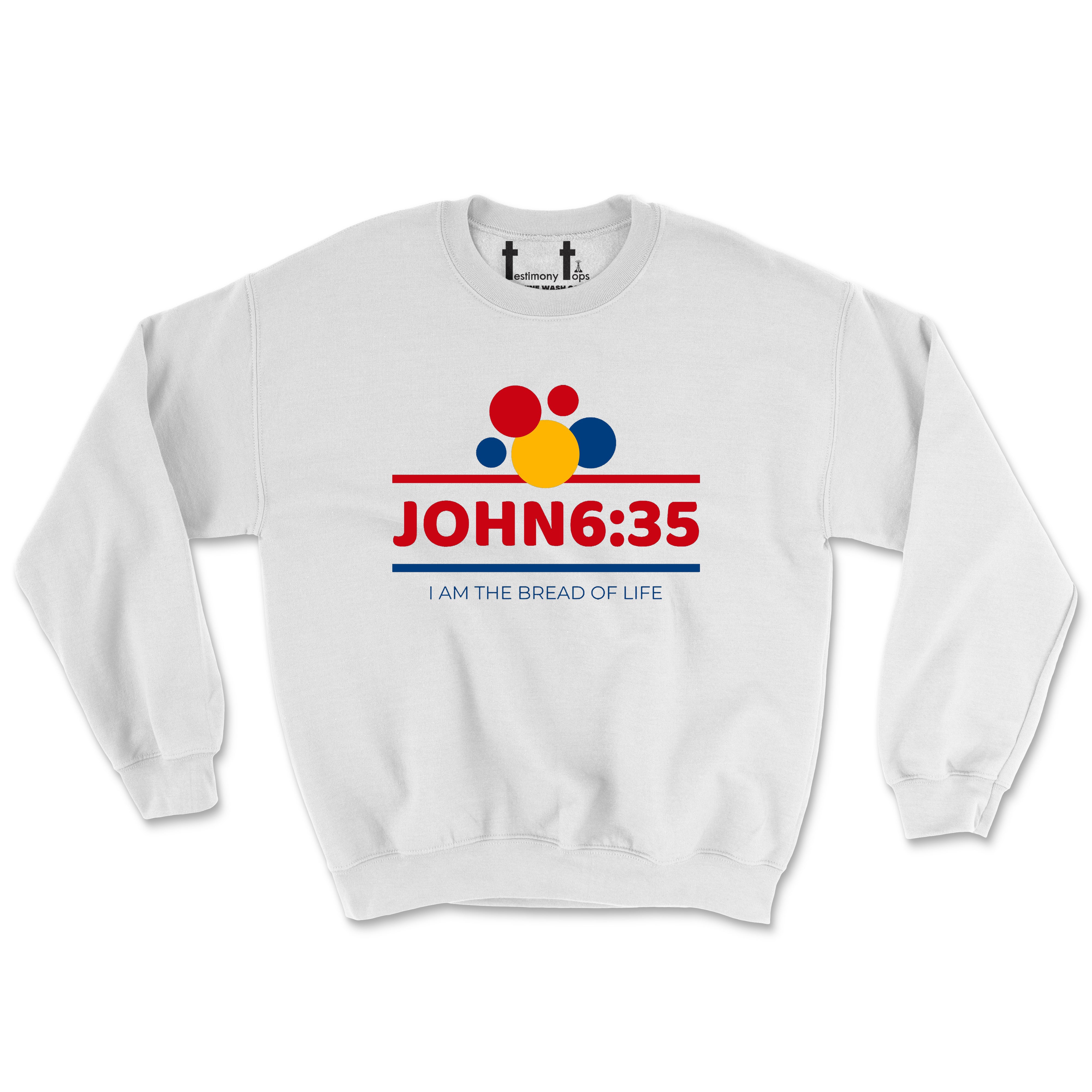 BREAD OF LIFE (UNISEX FIT) CREWNECK. 30% OFF FOR A LIMITED TIME