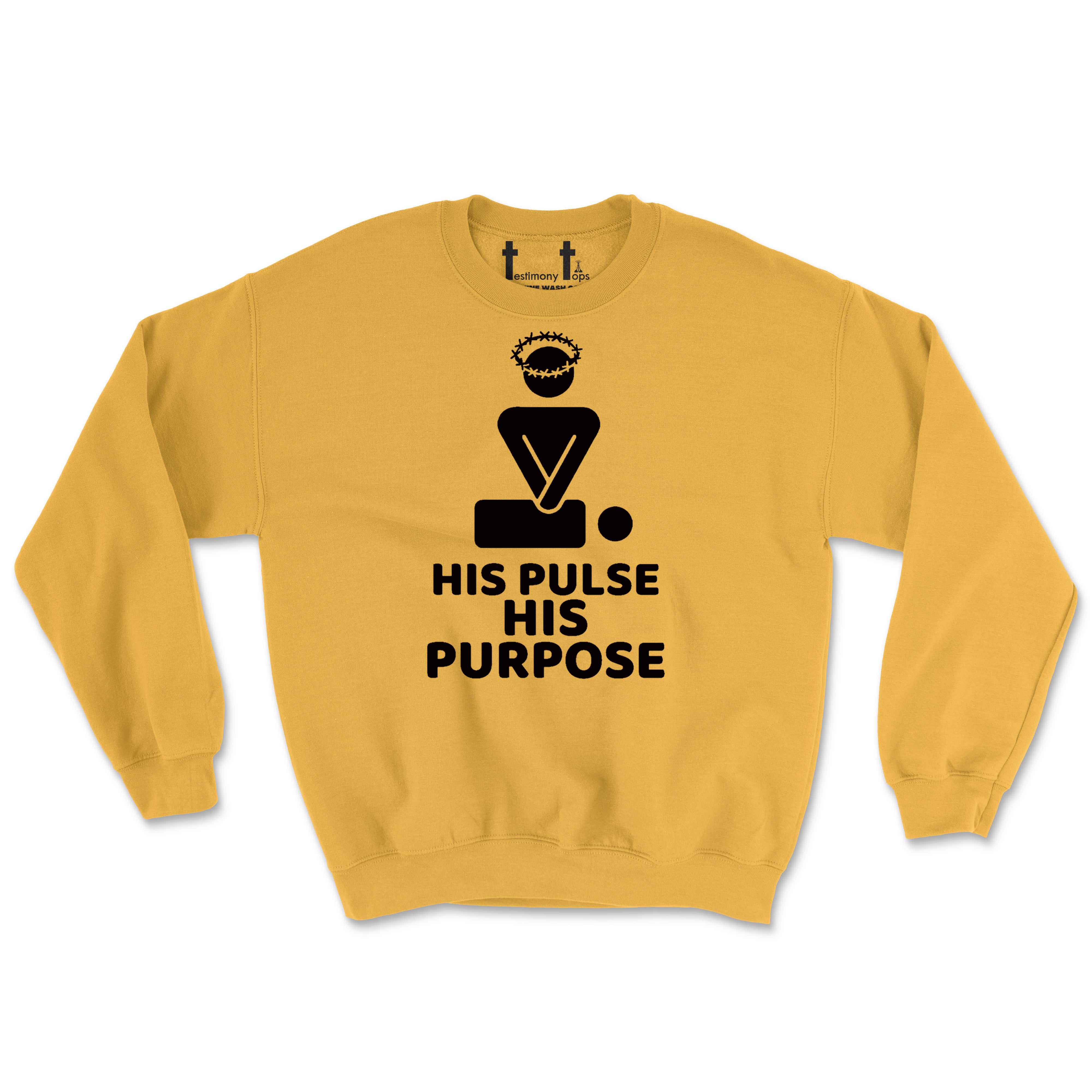 HIS PURPOSE (UNISEX FIT) CREWNECK. 30% OFF FOR A LIMITED TIME