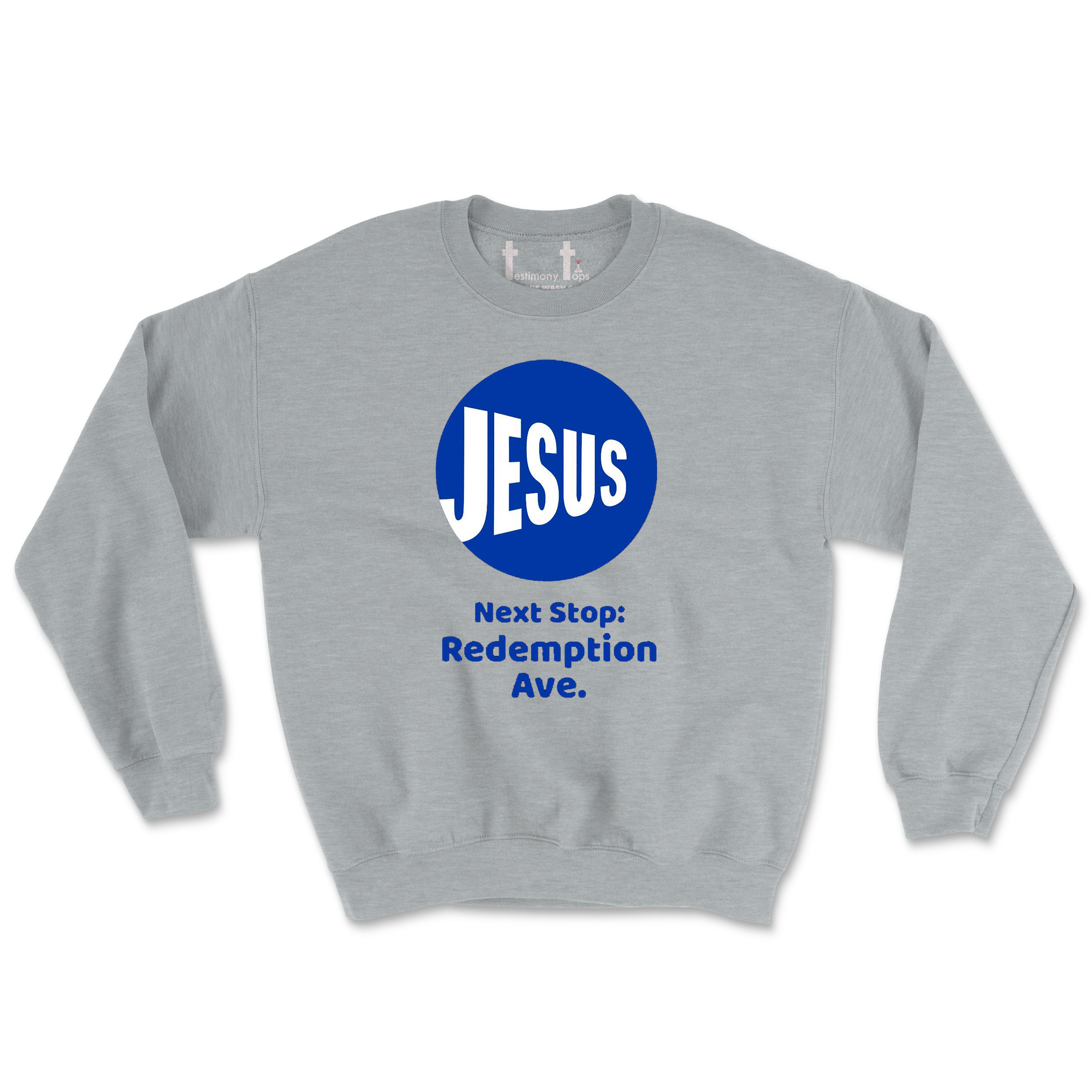 NEXT STOP (UNISEX FIT) CREWNECK. 30% OFF FOR A LIMITED TIME