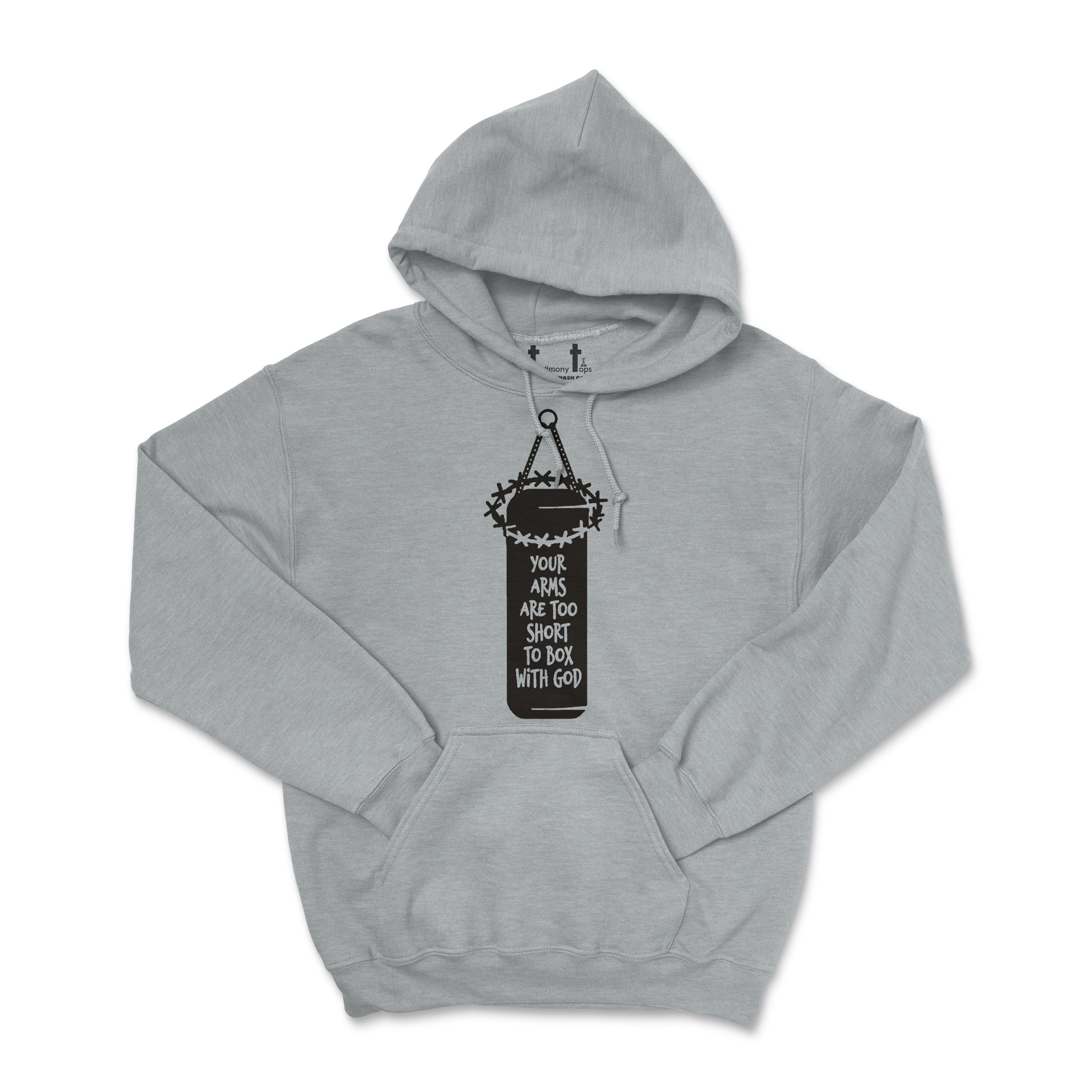YOU CAN'T FIGHT GOD (UNISEX FIT) HOODIE. 30% OFF FOR A LIMITED TIME