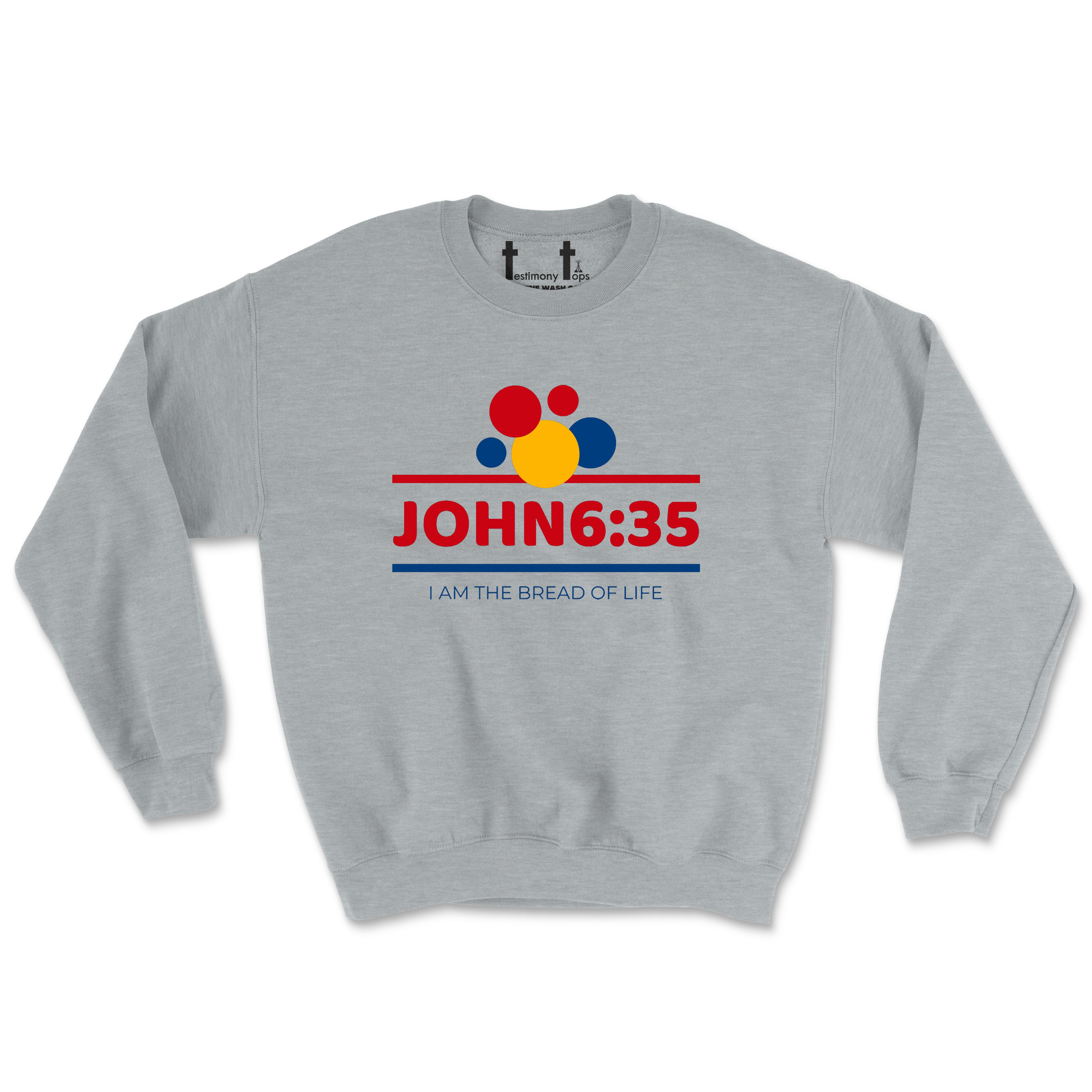 BREAD OF LIFE (UNISEX FIT) CREWNECK. 30% OFF FOR A LIMITED TIME