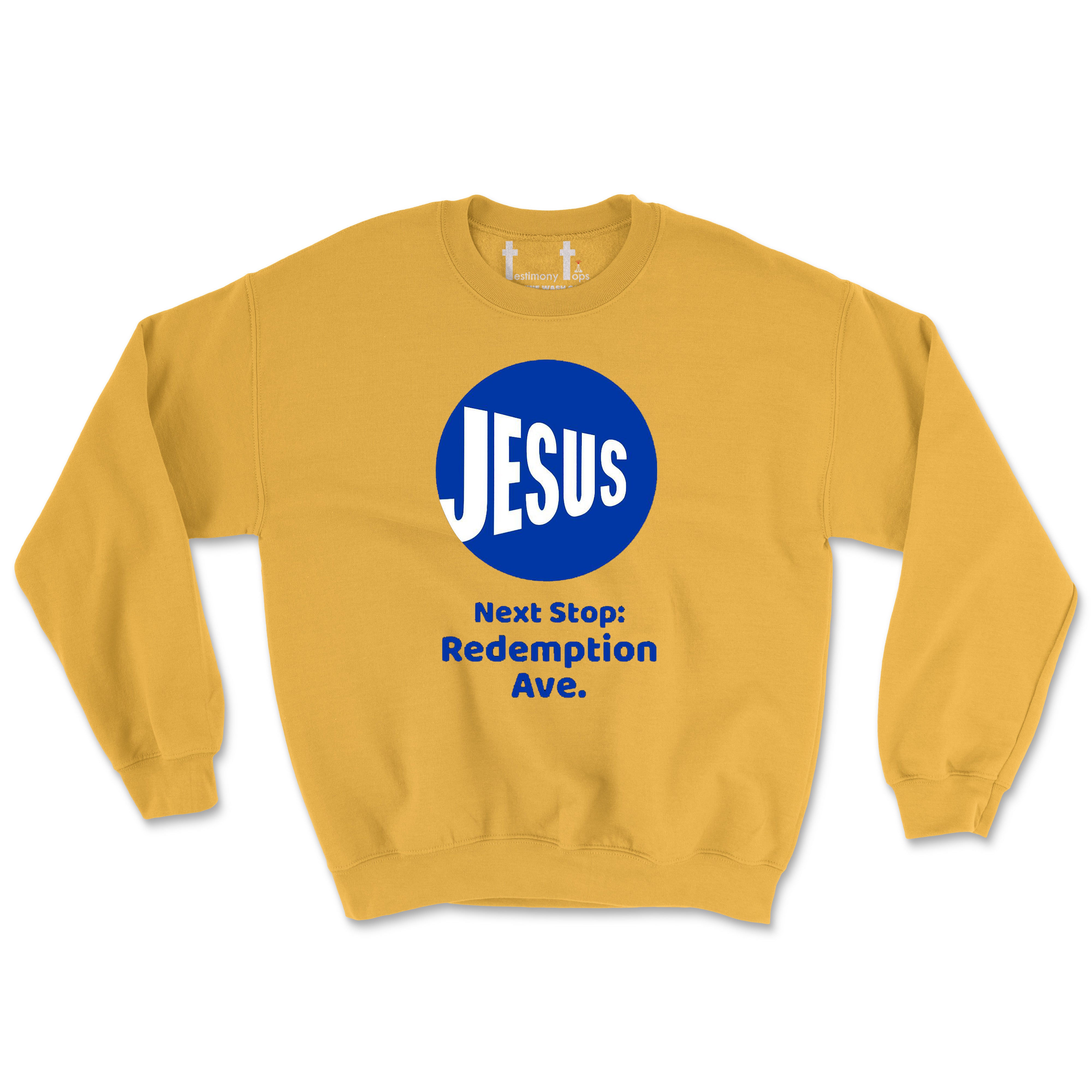 NEXT STOP (UNISEX FIT) CREWNECK. 30% OFF FOR A LIMITED TIME