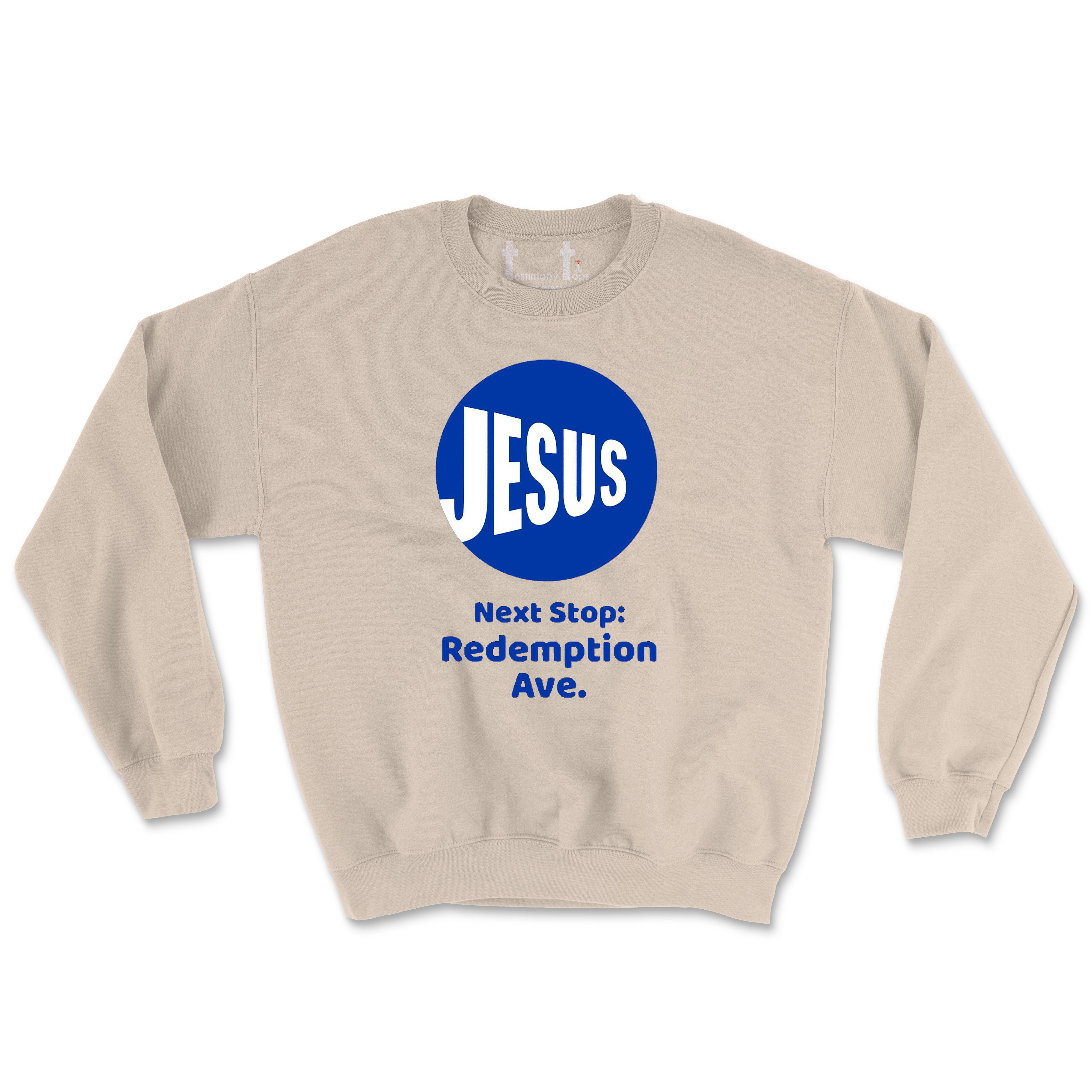 NEXT STOP (UNISEX FIT) CREWNECK. 30% OFF FOR A LIMITED TIME